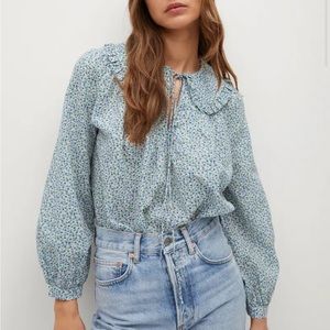 Mango Cotton Blouse